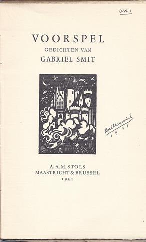 SMIT, GABRIL - Voorspel, Gedichten