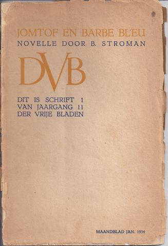 STROMAN, B. - Jomtof En Barbe Bleu