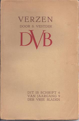 VESTDIJK, S. (1898-1971) - Verzen