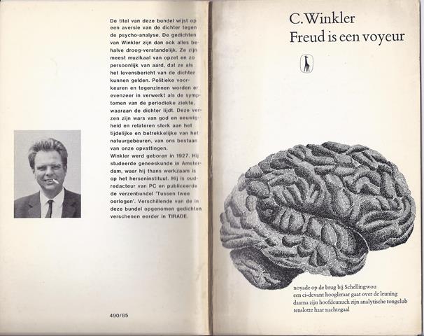 WINKLER, KEES (1927-2004) - Freud Is Een Voyeur, Gedichten