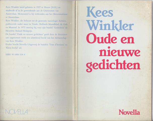 WINKLER, KEES (1927-2004) - Oude En Nieuwe Gedichten