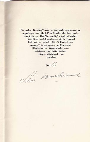 YEATS, WILLIAM BUTLER; VERT. A.ROLAND HOLST - De Gravin Catelene