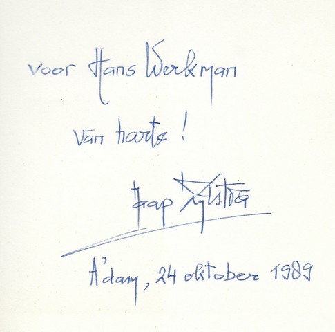 ZIJLSTRA, JAAP (1933-2015) EN HENK WERFF - Liefde Is Ons Getij
