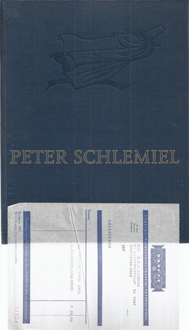 CHAMISSO, ADELBERT VON - Peter Schlemiels Schicksale