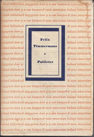 TIMMERMANS, FELIX - Pallieter