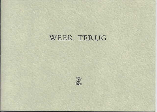 AUGUSTIJN PERS DOOR FRANS KUSTERS - Weer Terug