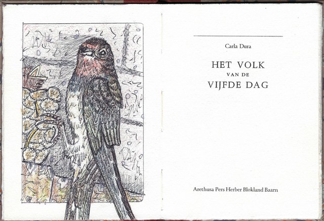 DURA, CARLA (=VROUW VAN SIMONS VAN DE BEUK UITGAVEN) - Het Volk Van de Vijfde Dag