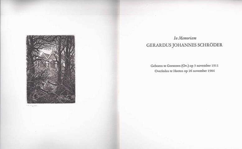 ERINGA, DIEUWKE - In Memoriam Gerardus Johannes Schrder (1911-1984)