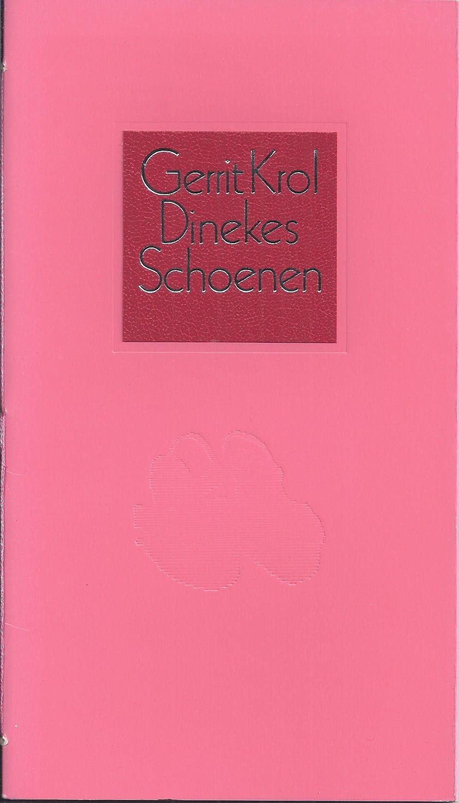 KROL, GERRIT (1934-2013) - Dinekes Schoenen