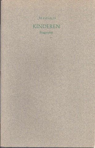 VASALIS, M. (1909-1998) - Kinderen Fragment