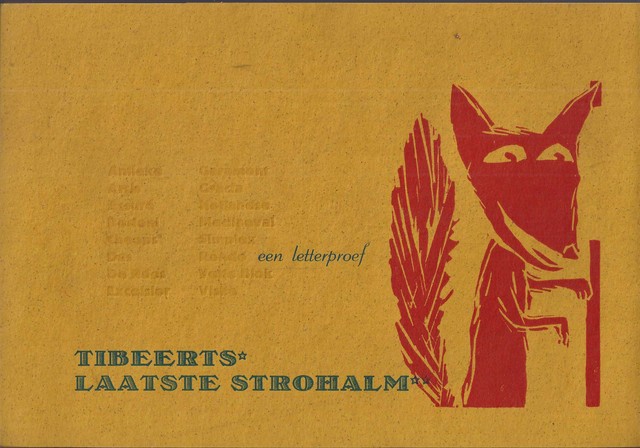 WILLEM DIE OOK MADOC MAAKTE; SAMENSTELLING: ELZE TER HARKEL - Na Veertig & Vier Seizoenen; Tibeerts Laatste Strohalm, Een Letterproef