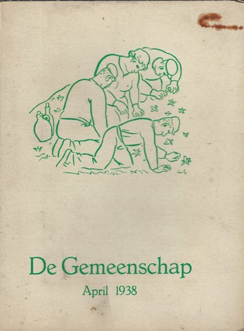 RED.: L.DE BOURBON, A.COOLEN, A.V.DUINKERKEN, J.ENGELMAN, M.GIJSEN, VAN OOSTEN, J.VERCAMMEN - De Gemeenschap , Jaargang 14, No. 4