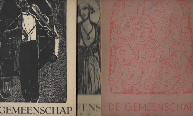 RED.: L.DE BOURBON, A.COOLEN, A.V.DUINKERKEN, J.ENGELMAN, M.GIJSEN, VAN OOSTEN, J.VERCAMMEN - De Gemeenschap , Jaargang 13, No. 1,3 En 6