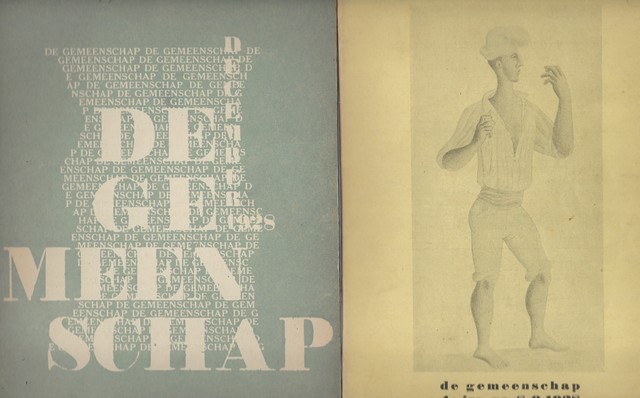 H.KUITENBROUWER, JAN ENGELMAN, LOU LICHTVELD, C.VOS EN WILLEM MAAS: REDACTIE - De Gemeenschap , Jaargang 4, No. 8/9 En 12