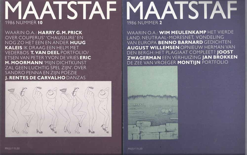 KOMRIJ, GERRIT EN HARRY G.M.PRICK, MARTIN ROS, H.ROMIJN MEIJER, TH.SONTROP, KOEN KOCH, ETHEL PORTNOY, ROB SCHOUTEN EN BART TROMP, RED. - Maatstaf