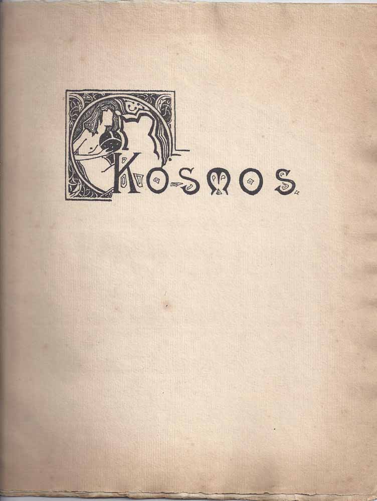 VERWEY, ALBERT - Kosmos