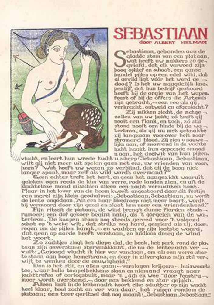 HELMAN, ALBERT/ PS. VOOR LICHTVELD, L.A.M. - Sebastiaan