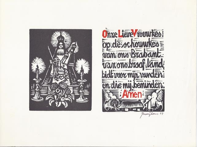 NAAIJKENS, JAN (1919-....) - Onze Lieve Vrouwkes... . .