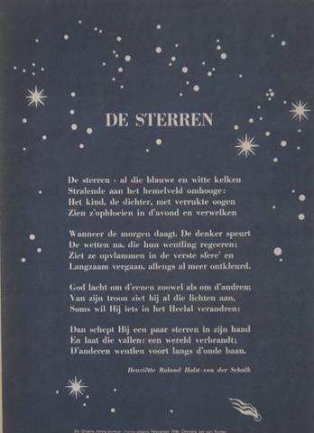 ROLAND HOLST- VAN DER SCHALK, HENRITTE - De Sterren