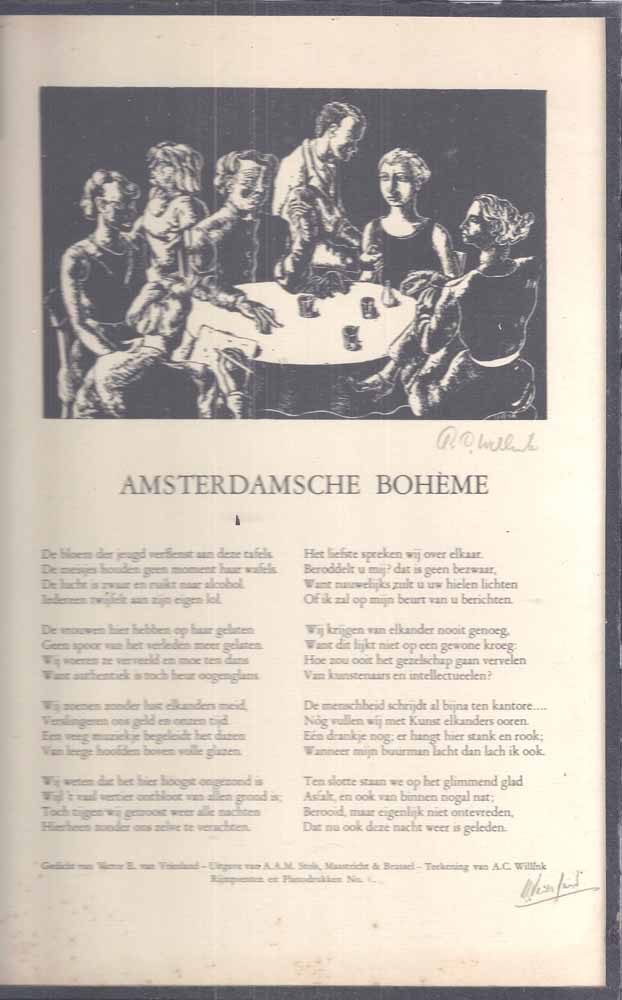VRIESLAND, VICTOR E.VAN - Amsterdamsche Bohme
