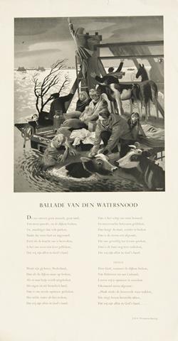 WERUMEUS BUNING, J.W.F. - Ballade Van Den Watersnood