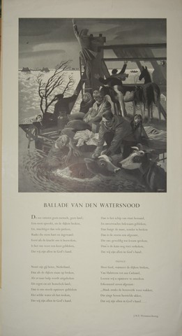 WERUMEUS BUNING, J.W.F. - Ballade Van Den Watersnood
