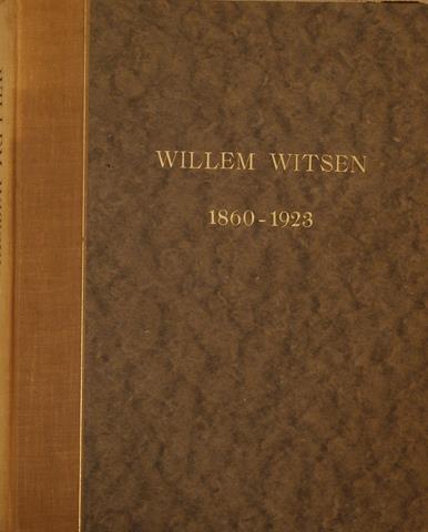 WITSEN, WILLEM/ DOOR N.VAN HARPEN - Willem Witsen, 1860-1923