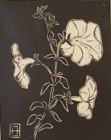 BERGSMA, ELISABETH CATHARINA (ADER-), (1902-1975) - (Bloemen)