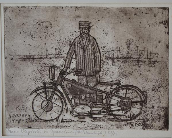 VERPOORTEN, FRANS - Frans Verpoorten in Gravelines (N. Frankrijk)