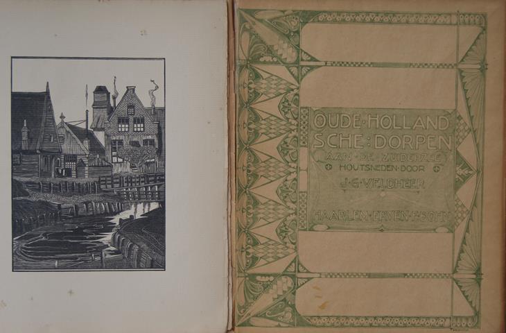 VELDHEER, J.G./ TEKST: W.J.TUYN - Oude Hollandsche Dorpen Aan de Zuiderzee