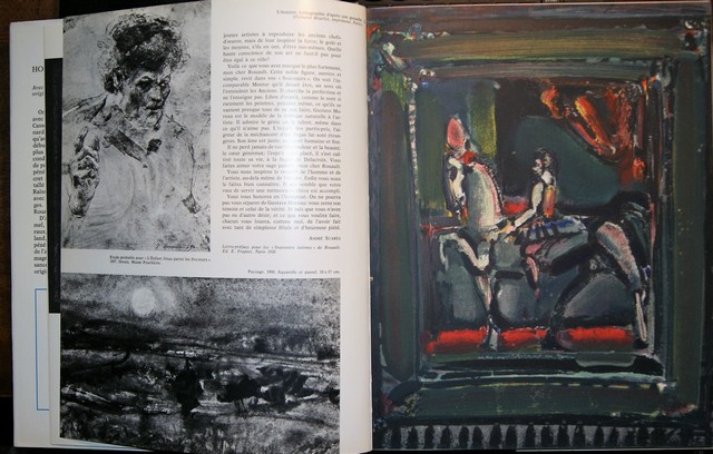 ROUAULT (OVER) DOOR/ PAR L.LEHMANN, G.NOUAILLE ROUAULT, JACQUES RIVIRE, G.APOLLINAIRE, ANDR MALRAUX, ETC. - Hommage  Georges Rouault