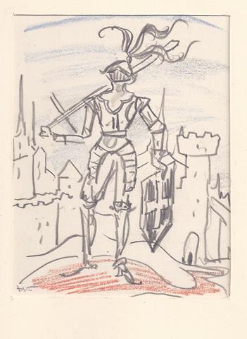 KONIJNENBURG, WILLEM VAN (1868-1943) - Don Quichot En Moorse Stad