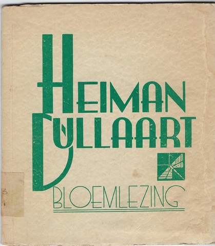 MULDER, H.A.(SAMENGESTELD EN INGELEID DOOR) - Bloemlezing