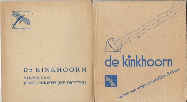 HOUWINK, R., MUUS JACOBSE, E.A. - De Kinkhoorn, Verzen Van Jonge Christelijke Diichters