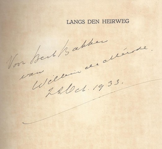 MRODE, WILLEM DE/ PS. VAN W.E. KEUNING - Langs Den Heirweg
