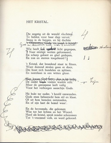 MRODE, WILLEM DE/ PS. VAN W.E. KEUNING - De Stille Tuin