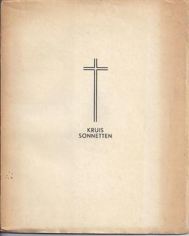 MRODE, WILLEM DE/ PS. VAN W.E. KEUNING - Kruissonnetten