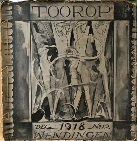 WIJDEVELD, H.TH. ONTWERP EN RED.; ART. DOOR B.H.MOLKENBOER, R.N.ROLAND HOLST, ALBERT VERWEY, BERLAGE DR.J..VETH, ENZ. - Wendingen Maandblad Voor Bouwen En Sieren 1918 - I - 11, 12