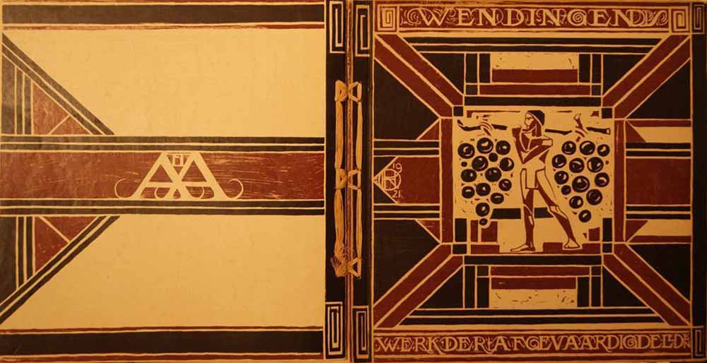 WIJDEVELD, H.TH. RED. EN TYPOGRAFIE - Wendingen 1921 - IV - 4/5