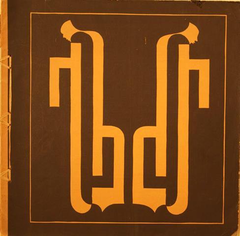 WIJDEVELD, H.TH. INL., TYPGRAFISCHE VERZORGING EN RED.; GORDON CRAIG INL., ARTIKELEN: WERUMEUS BUNING, P.CLAVEL, H.VAN KLEIST EN P.KAHLE - Wendingen Maandblad Voor Bouwen En Sieren 1921 - IV - 7/8