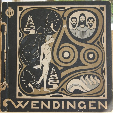 VALK, M.W.VAN DER INL.; BEGELEIDENDE TEKST H.C.VERKRUYSEN; RED. H.TH.WIJDEVELD - Wendingen Maandblad Voor Bouwen En Sieren 1923 - V - 5/6