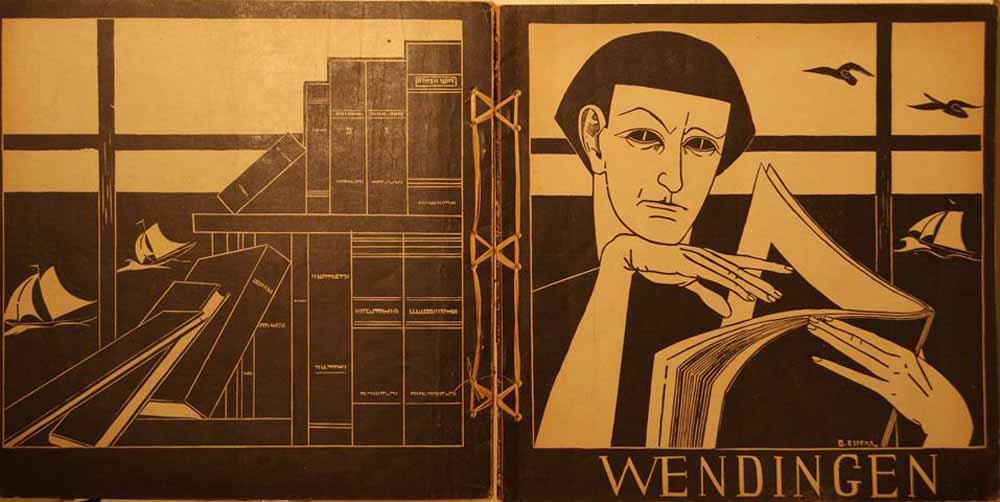 KRIMPEN, J.VAN, INL.; H.TH.WIJDEVELD RED. - Wendingen Maandblad Voor Bouwen En Sieren 1923 - V - 10
