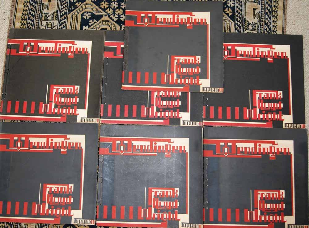 WIJDEVELD, H.TH. INL. EN WIJDEVELD, H.TH. E.A. RED. - Wendingen 1925 - VII-3-9 Frank Lloyd Wright I T.E. M. VII Compleet
