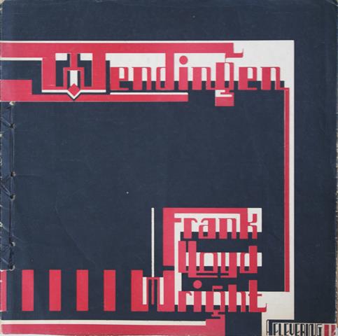 WRIGHT, FRANK LLOYD; WIJDEVELD, H.TH. E.A. RED. - Wendingen Maandblad Voor Bouwen En Sieren 1925 - VII - 4 - Frank Lloyd Wright II