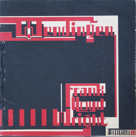 WRIGHT, FRANK LLOYD; WIJDEVELD, H.TH. E.A. RED. - Wendingen Maandblad Voor Bouwen En Sieren 1925 - VII - 5 - Frank Lloyd Wright III