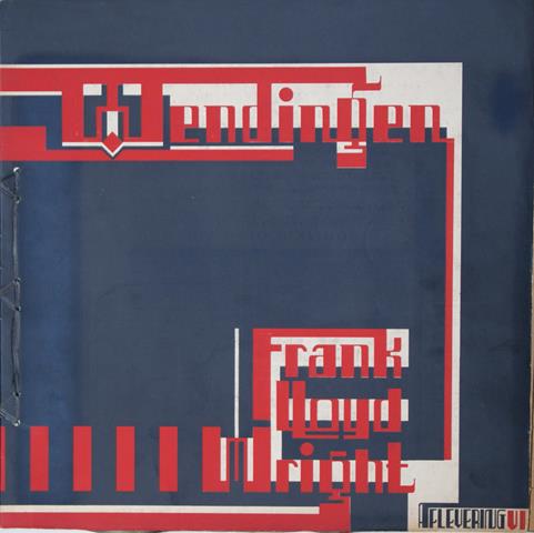 WRIGHT, FRANK LLOYD; WIJDEVELD, H.TH. E.A. RED. - Wendingen Maandblad Voor Bouwen En Sieren 1926 - VII - 8 - Frank Lloyd Wright VI