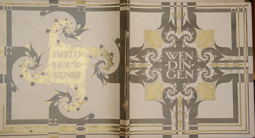 BOLLE, L. INL. - Wendingen Maandblad Voor Bouwen En Sieren 1928 - IX- 6/7