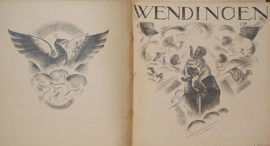 KALF, DR.JAN EN ARCH. C.J.BLAAUW BEGELEIDENDE TEKSTEN - Wendingen Maandblad Voor Bouwen En Sieren 1929 - X- 4