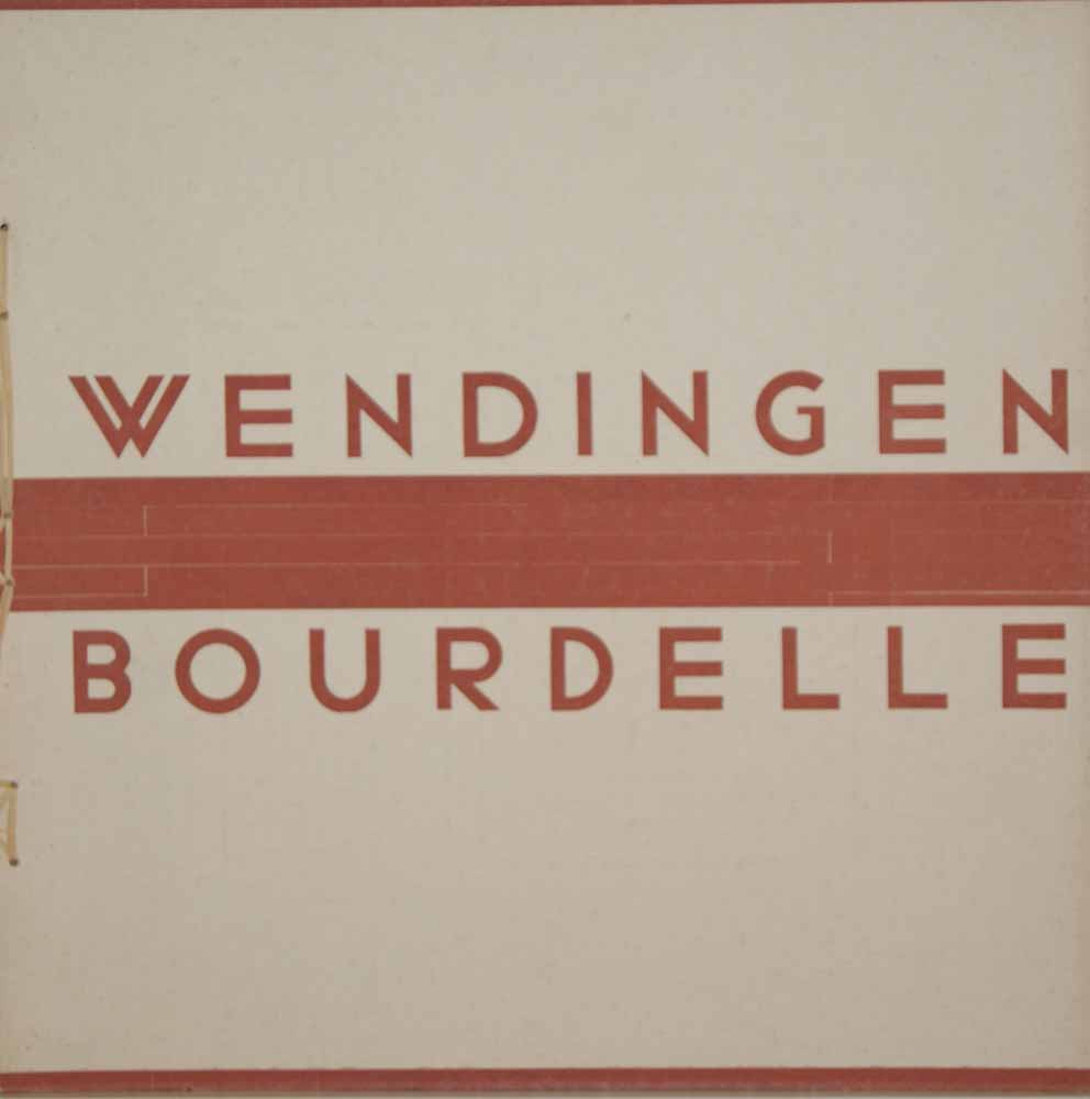 EECKHOUT, VAN DEN INL. - Wendingen 1930 - XI- 4